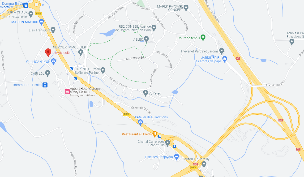 Sans titre Vue d'un plan Google Maps